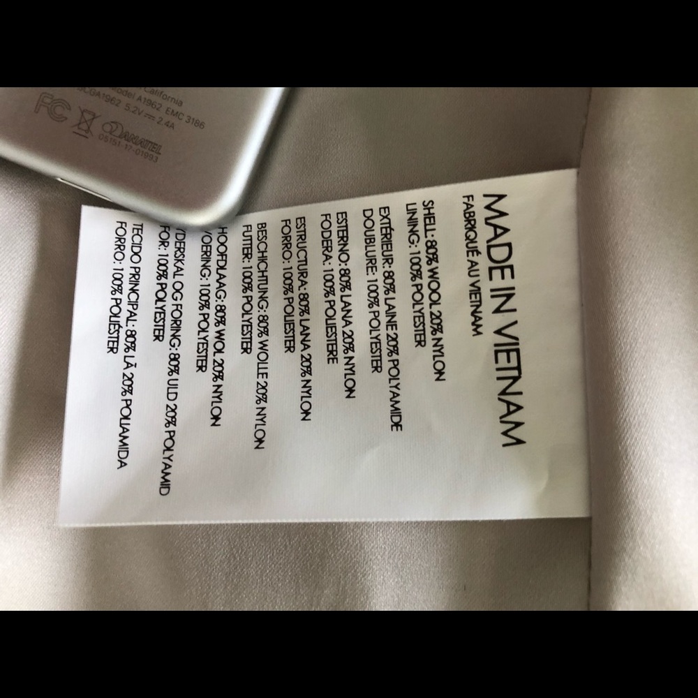 Club Monaco Daylina Coat new with tag - Picture 5 of 5